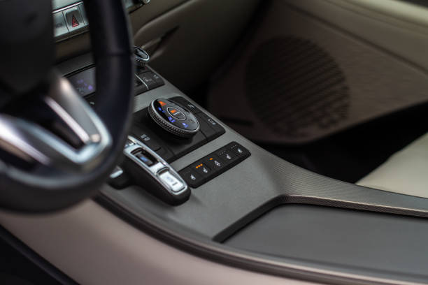 istock Modern car interior details. Car interior details. 1469782086