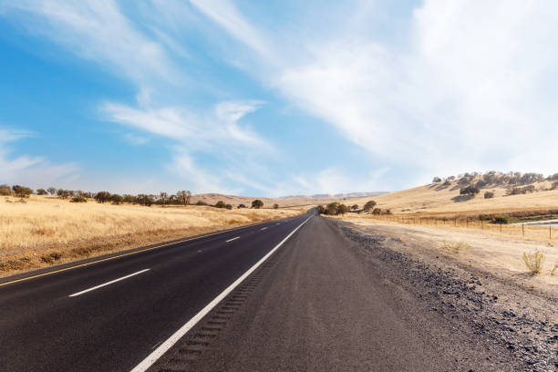 istock Asphalt road and countryside landscape 1469783863