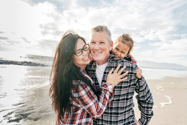 istock Family on the beach 1469785015