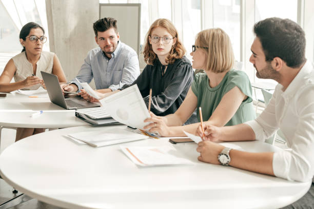 Business team meeting