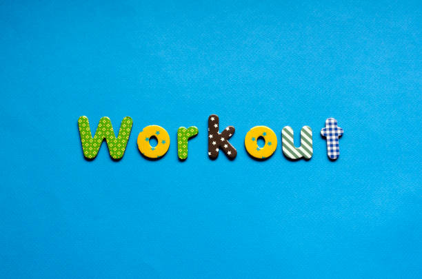 istock word workout on blue paper background 1469791081