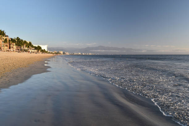 istock Nuevo Vallarta long beach at sunset 1469798211