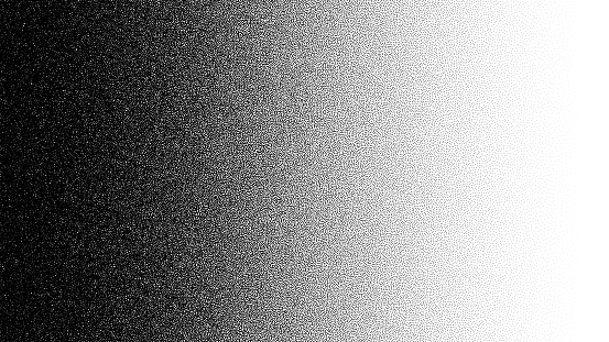 Noise grain background, pointillism dots gradient or dotwork pattern, vector stipple effect. Grain noise halftone or grainy texture or dotwork grain noise