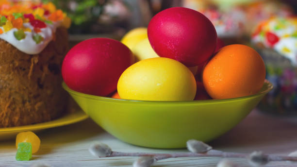 Easter Eggs stock photo