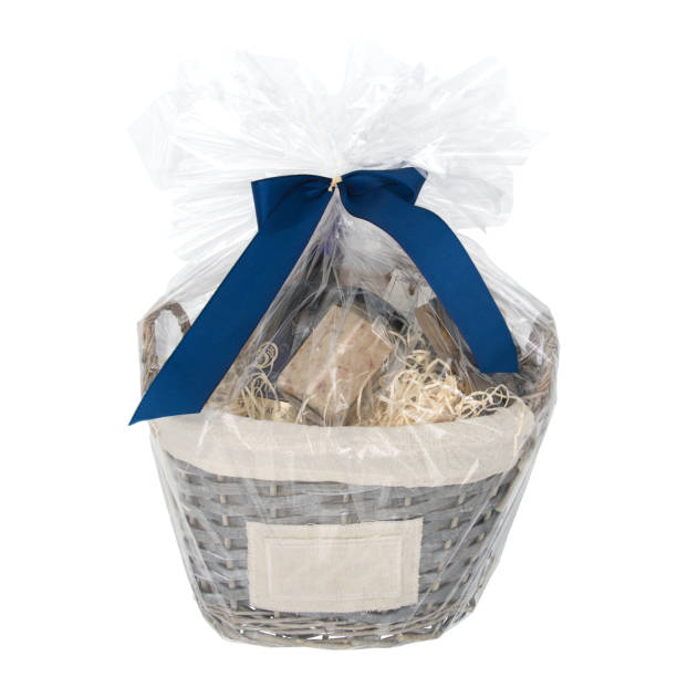 istock traditional food present gift in basket 1469810676