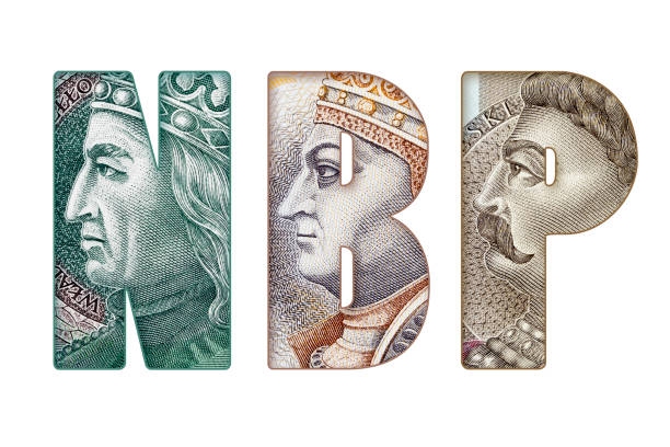 istock NBP Text Made of Polish Banknotes Isolated 1469811019