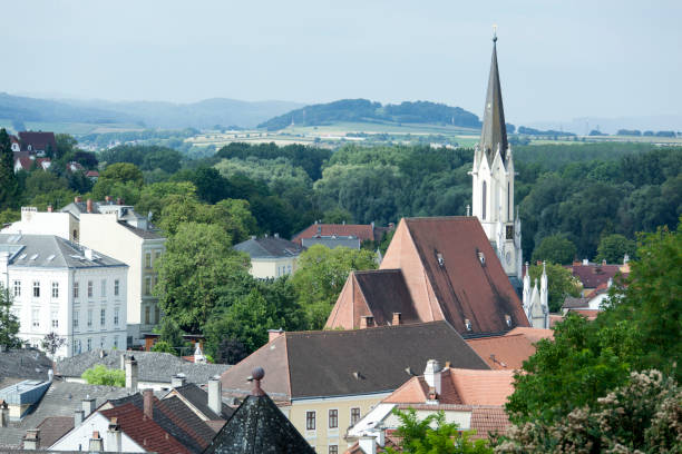 istock Melk Town Rooftops And A Church 1469811020
