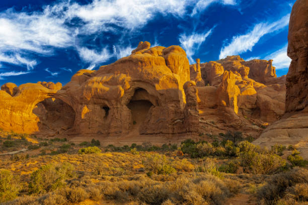 istock Sunrise in the Windows in Arches National Park 1469811178