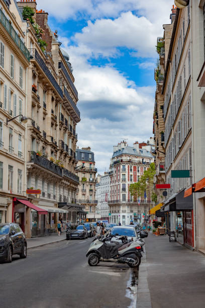 istock Facade of Parisian building 1469812332