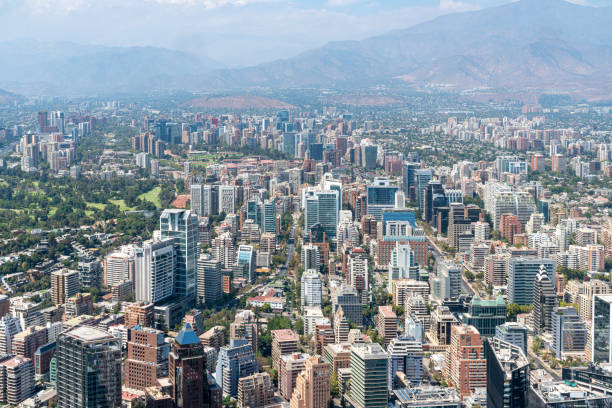 istock Santiago, Chile urban skyline and cityscape 1469813172