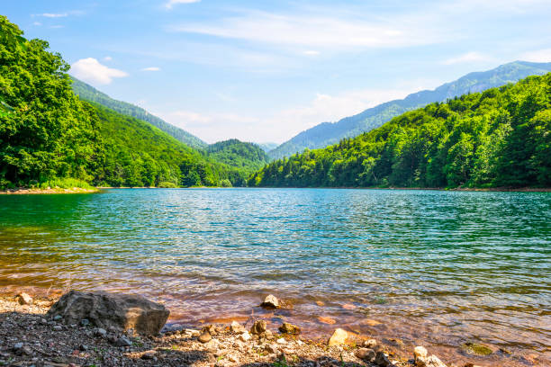 istock Montenegrin mountain lake 1469817261