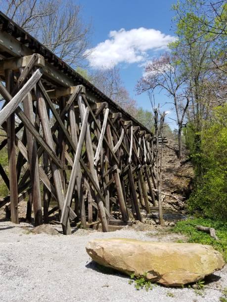 istock Wooden Railroad Truss 1469849727