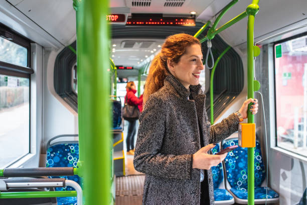 istock Smiling Professional Female On The Way To Work 1469850221