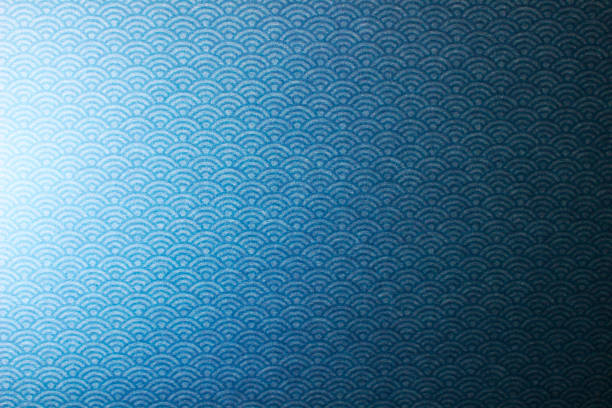 Navy background of Japanese paper