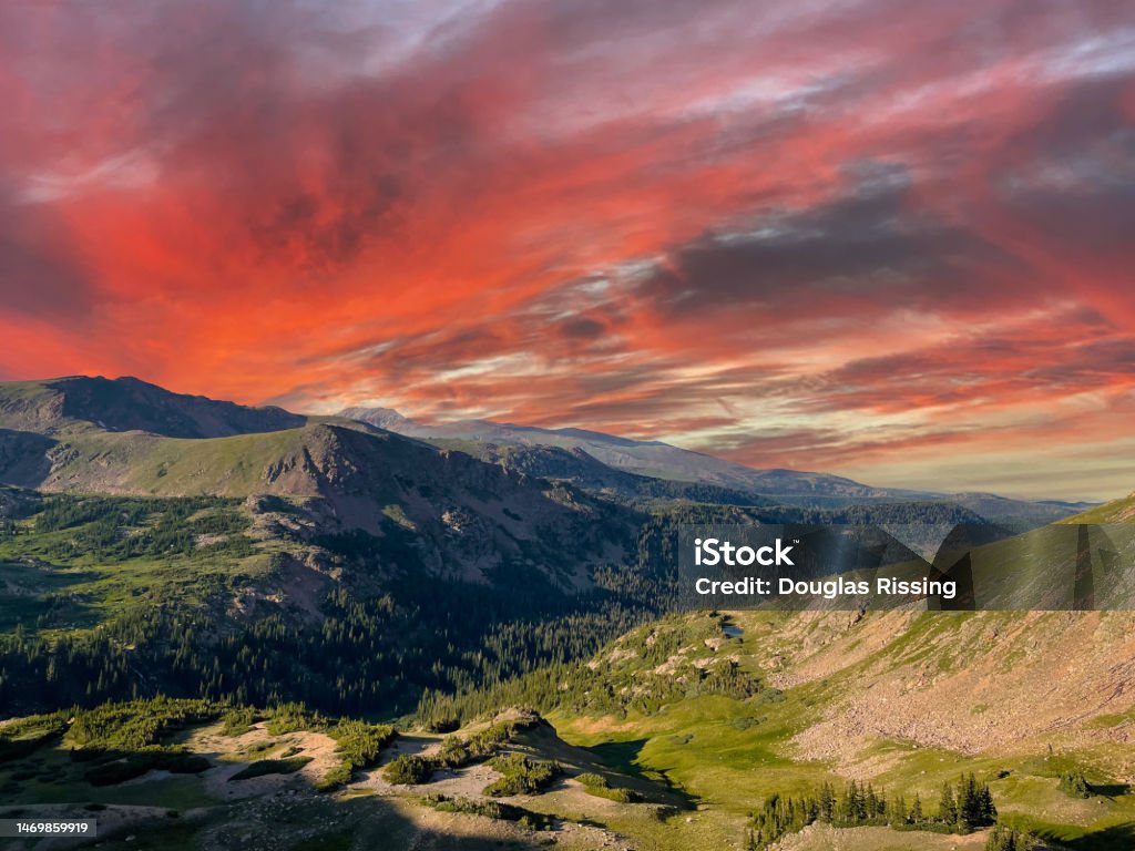 Aspen Colorado Sunset Aspen, in Colorado’s Rocky Mountains, is a ski resort town and year-round destination for outdoor recreation. It's also known for high-end restaurants and boutiques, and landmarks. Maroon Bells Stock Photo