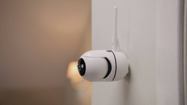 istock CCTV camera on wall in modern apartment 1469888868