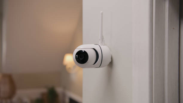 istock CCTV camera on wall in modern apartment 1469888905