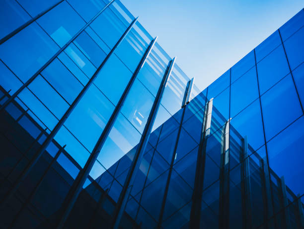 istock Glass facade Modern building Architecture details City Skyscraper 1469892188