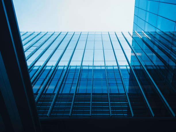 istock Glass facade Modern building Architecture details City Skyscraper 1469892433