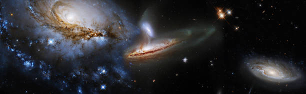 istock Star particle motion on black background, starlight nebula in galaxy at universe Space background. The elements of this image furnished by NASA. 1469893458