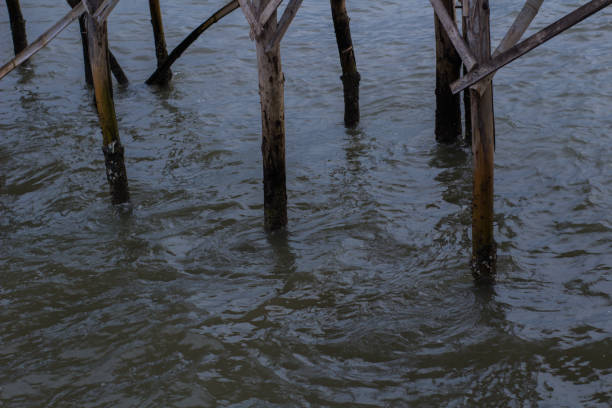 this wooden very small in back of harbour