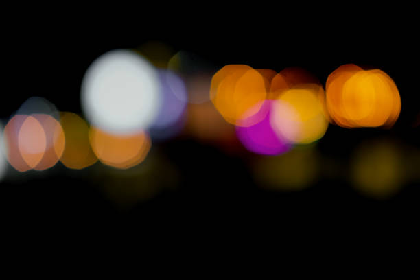 Blurry Lights for Background stock photo