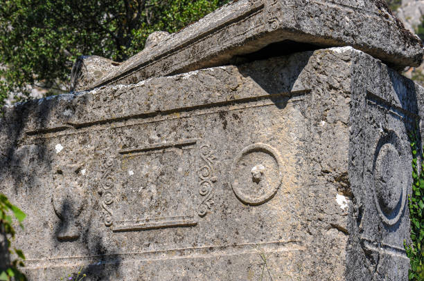 istock Plain rock tomb in the lower necropolis 1469911857