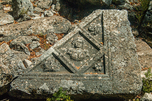 15th century plaque on the Venetian fort.