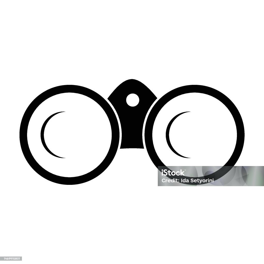 Binocular Logo Stock Illustration - Download Image Now - Binoculars