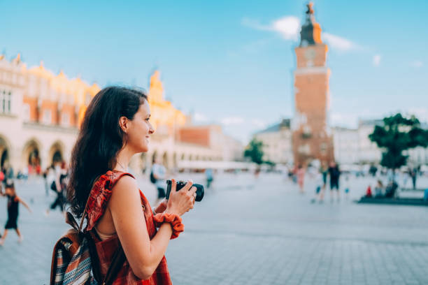 istock Solo traveller exploring Europe 1469921505