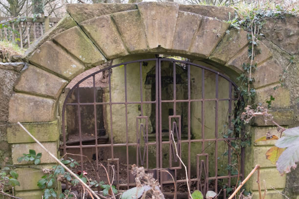 Fullarton Estate with its Rusticated Depressed Arch Built around the 1700s and also known as the Fullarton Folly Cat B listed building historic Scotland