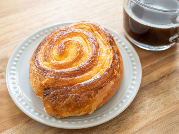istock Danish pastry and cup of coffee 1469937858