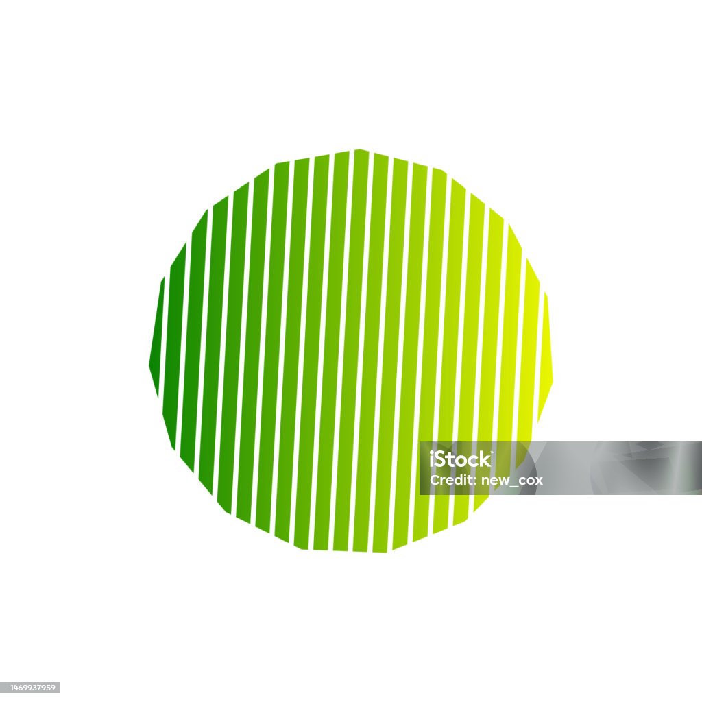Green Shape Green Polygon Shape Object Illustration Editable Vector Stock ...