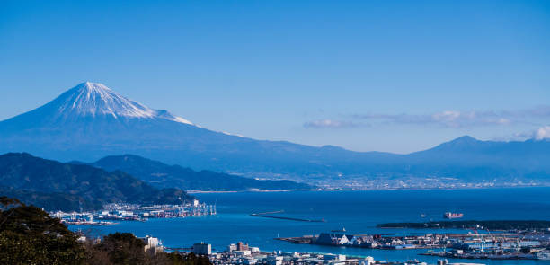istock Mount Fuji and the sea 1469938121