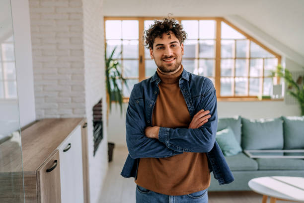 istock Young handsome casually clothed man posing for a shot 1469938388