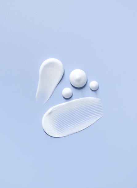istock cosmetic smears cream texture on pastel pastel background 1469942099