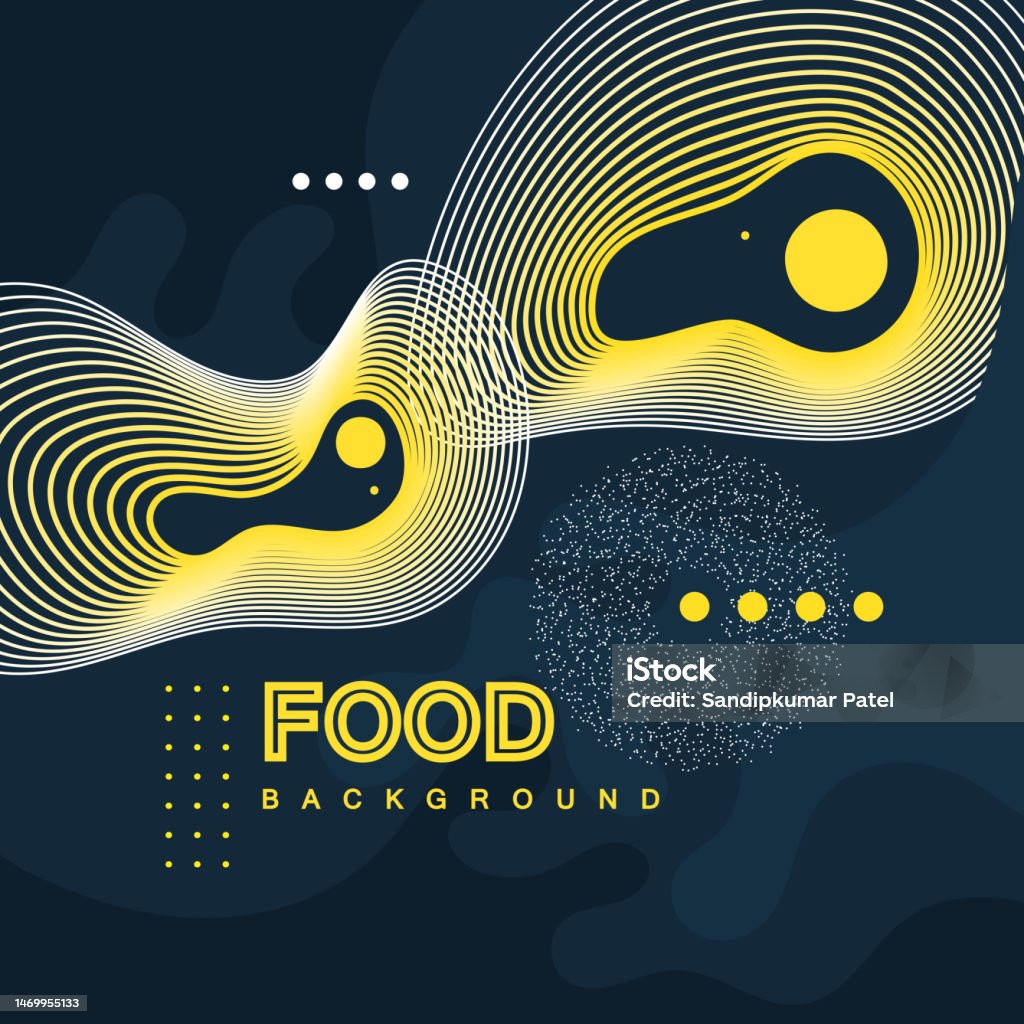 Abstract Pattern Food Background Abstract Food Background Stock Illustration - Download Image Now ...