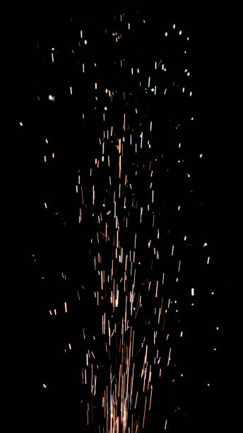istock Sheap of sparks from bottom to top 1469958956