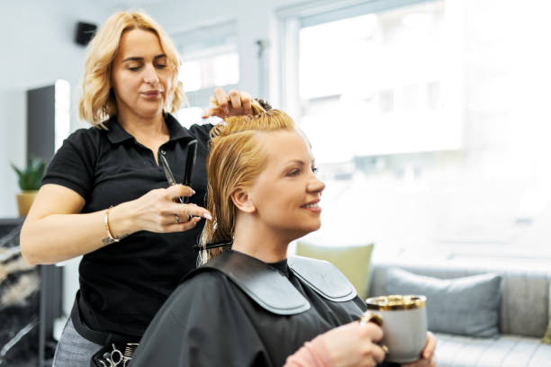 istock Coffee in a beauty salon 1469967048