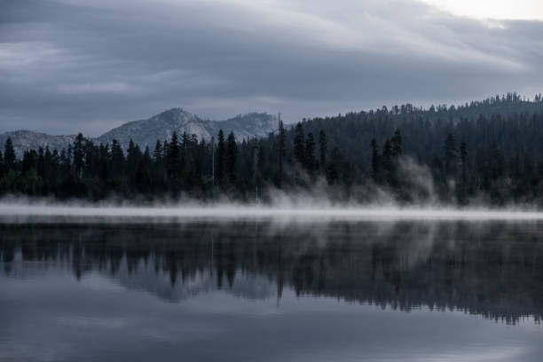 istock Misty Morning Over a Quiet Laurel Lake in Yosemite 1469969283
