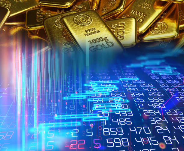 istock stack of  shiny gold bars on financial gold price graph  3d illustration 1469972309
