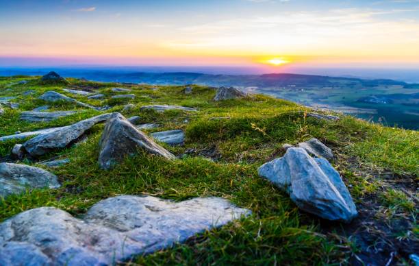 istock Sunset in The Wicklow Mountains Ireland 1469986013