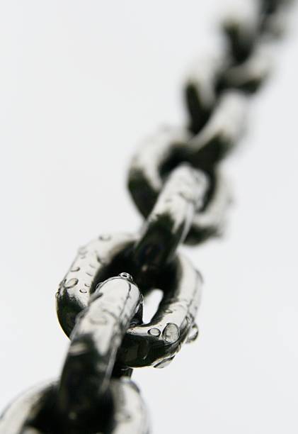 Metal Chain stock photo