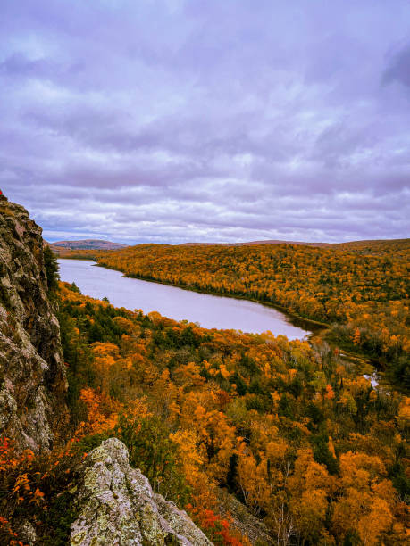 istock Fall Trees at Porcupine Mountains 1469989715