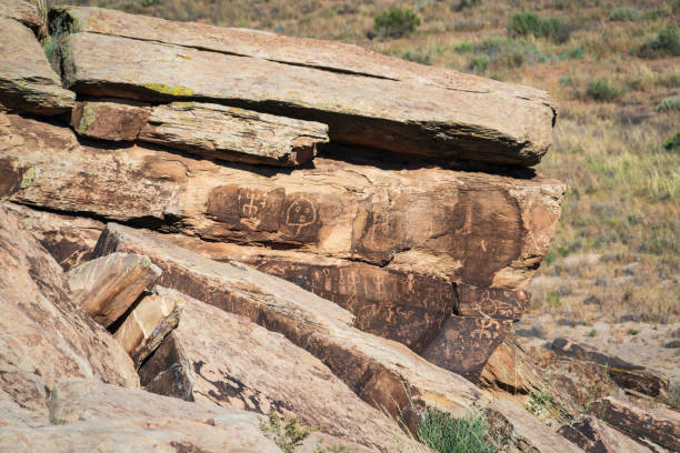 istock Petroglyphs at Petrified Forest National Park 1469994166