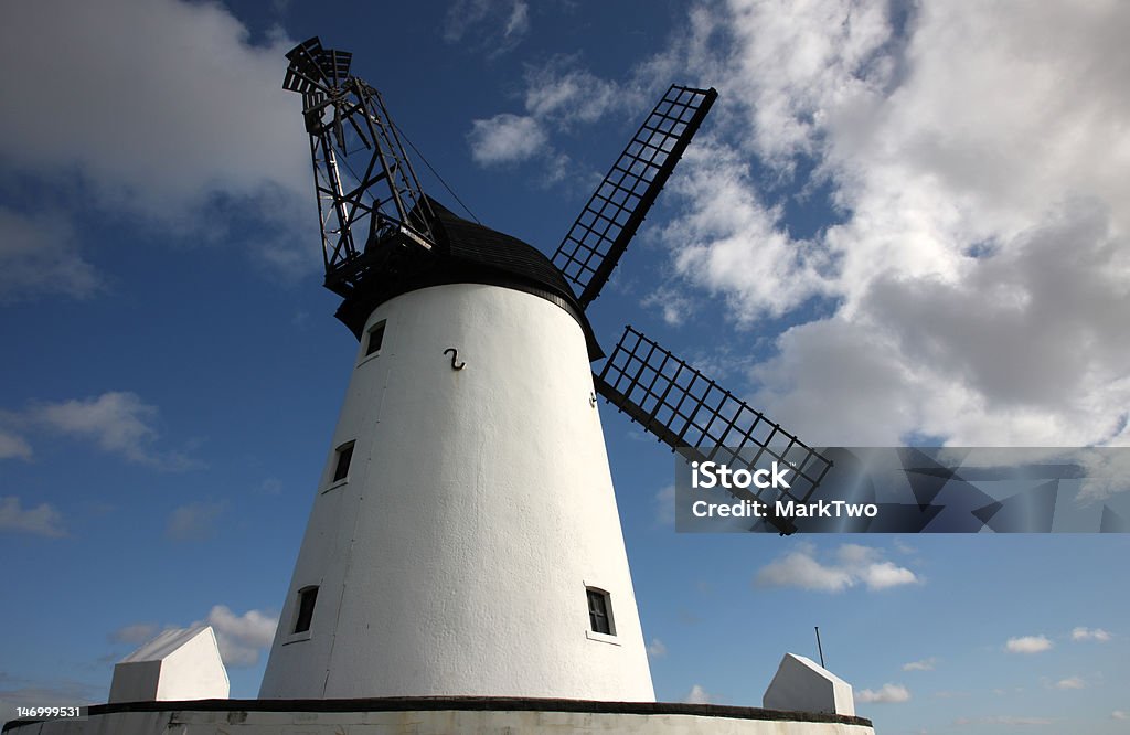 Windmill at Lytham St Annes Windmill at Lytham St Annes on a sunny day. See my other windmill images. Blue Stock Photo