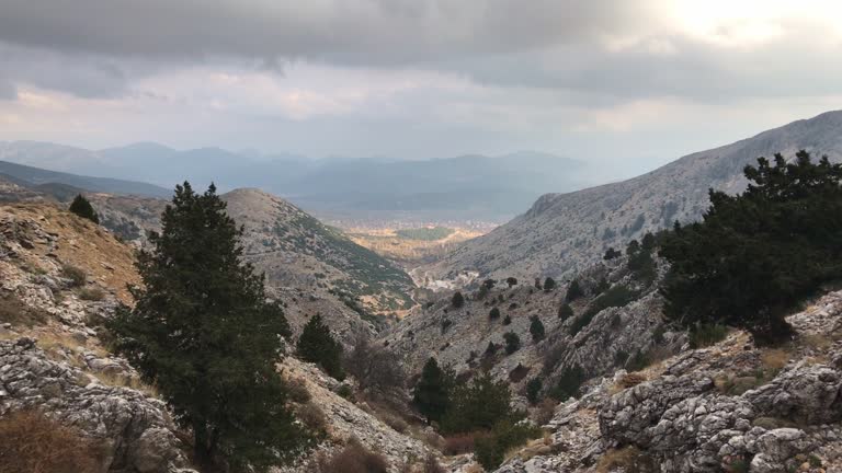 Rocky mountain valley