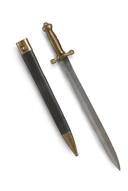 istock Standard broadsword of infantry soldier 146999544