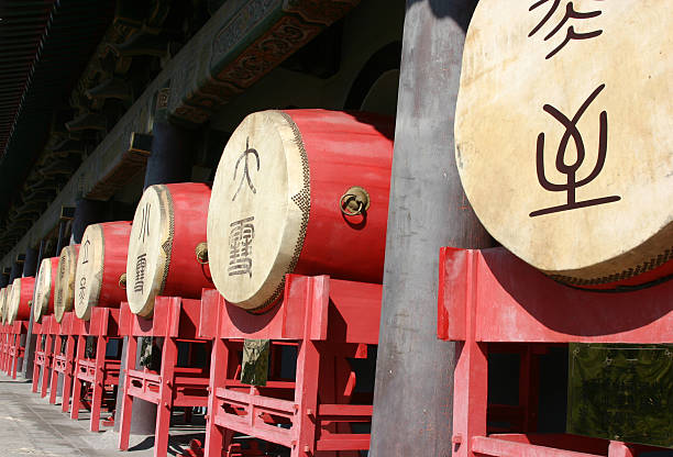 istock Chinese drums - Xian China 147000009