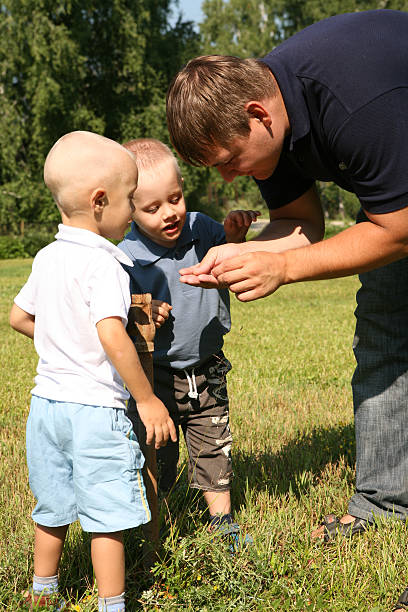 istock Portrait of man and boys 147000246